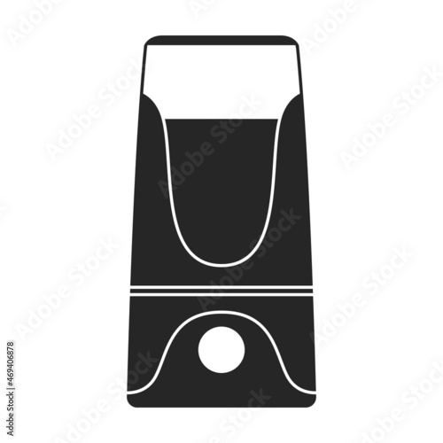 Humidifier vector icon.Black vector icon isolated on white background humidifier.