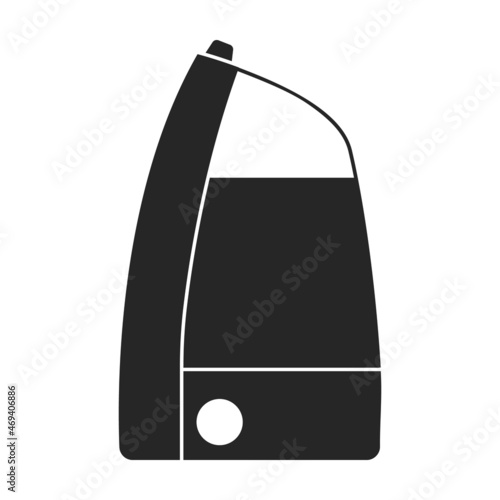 Humidifier vector icon.Black vector icon isolated on white background humidifier.