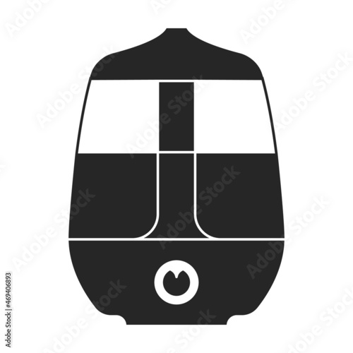 Humidifier vector icon.Black vector icon isolated on white background humidifier.