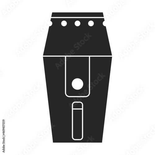 Humidifier vector icon.Black vector icon isolated on white background humidifier.