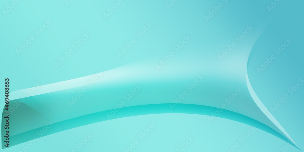 Graphic background wave light blue curve looks futuristic and simple modern flat gradient abstract. For text space, design, advertisement. For you Graphic background wave light blue curve looks futuristic and simple modern flat gradient abstract. For text space, design, advertisement. For you