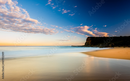 Photography Beautiful Sky and Burning Palms Beach in Royal National Park