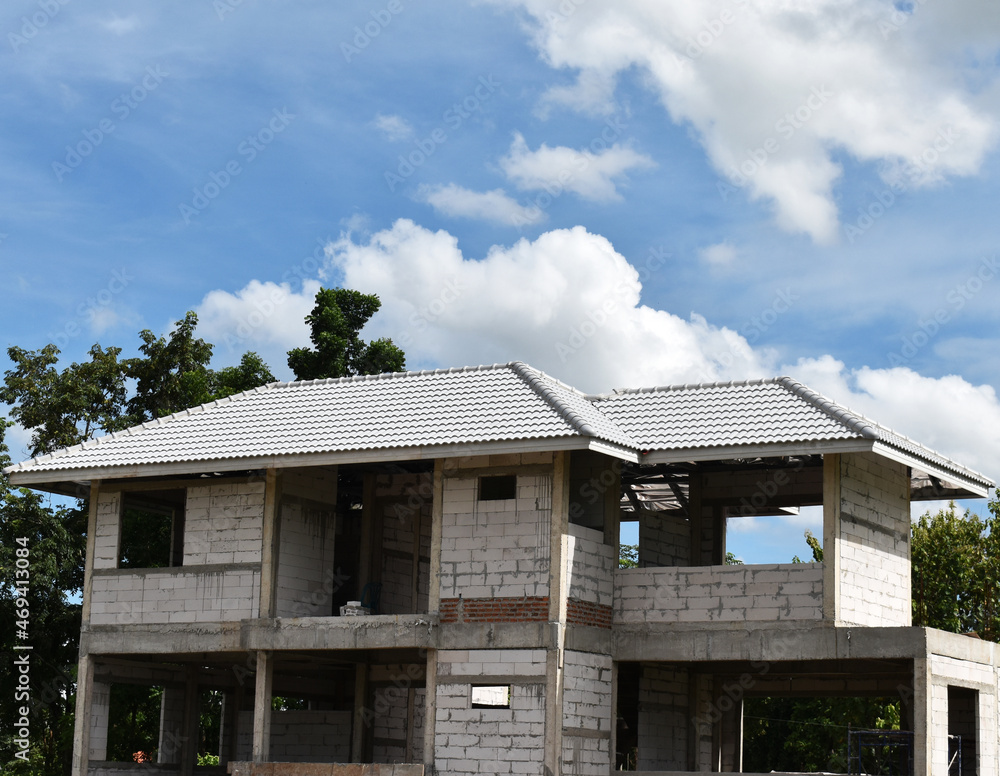 house with panels