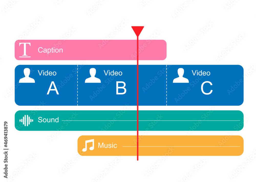 Timeline Editing Software Timeline Window Display For Editor And Post Timeline Editing Software Timeline Window Display For Editor And Post
