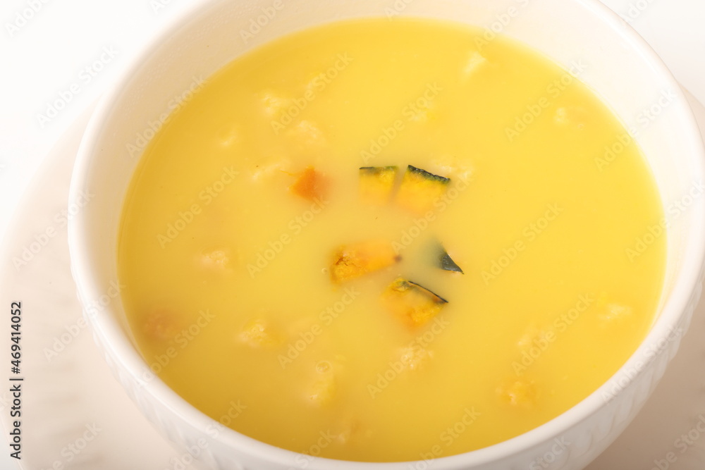 パンプキンスープ(ポタージュ)