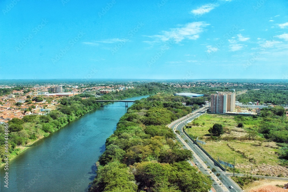 Passing the Poty River through Teresina