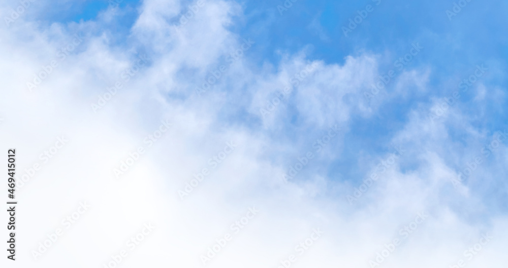 Blue sky background with white clouds. Panorama Blue sky background with white clouds. Panorama