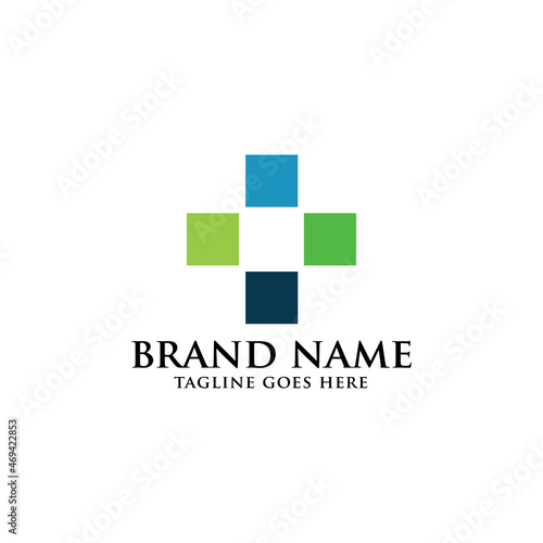 medical logo unique logo for clinic, hospital or pharmacy.