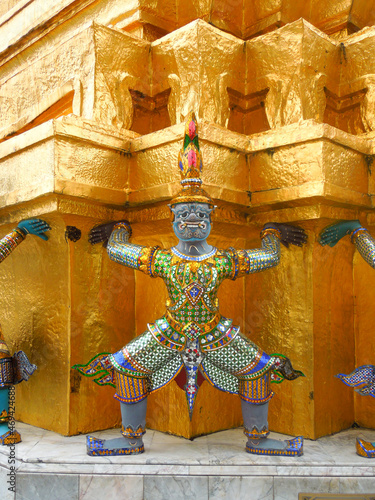 タイ、バンコクの寺院ワットプラケオ