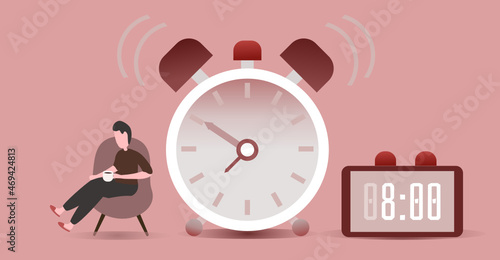 Tiny people wake up in the morning and eat Breakfast