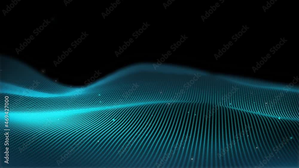 Abstract digital landscape with a field of electronic particles on a background of space. The concept of cyber, digital, parallel worlds and artificial intelligence. Abstract digital landscape with a field of electronic particles on a background of space. The concept of cyber, digital, parallel worlds and artificial intelligence.