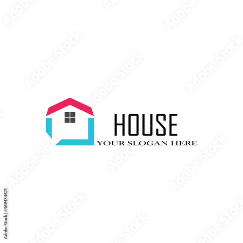 Real Estate   Property and Construction Logo design