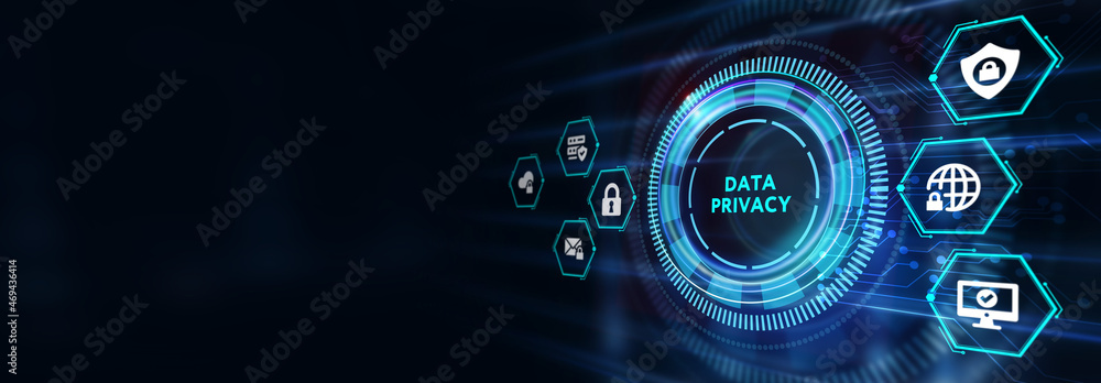 Cyber security data protection business technology privacy concept. 3d illustration Cyber security data protection business technology privacy concept. 3d illustration