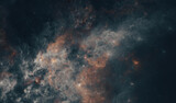 Ash, fire and smoke nebula - 13446 x 7866 px