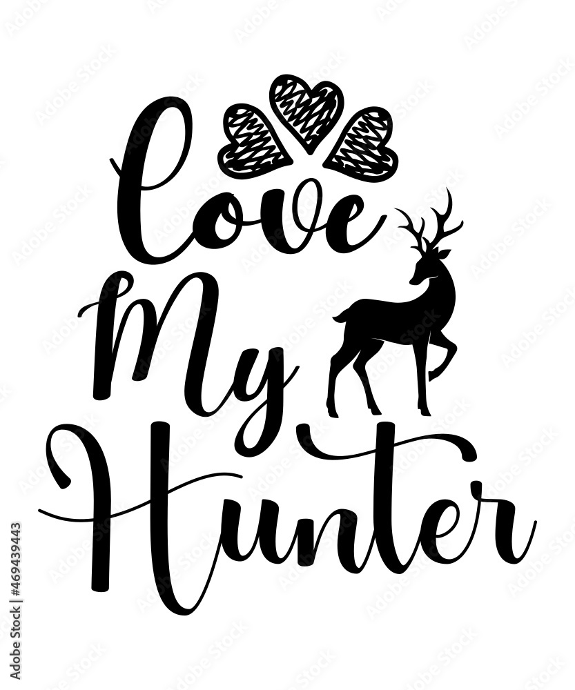 Obraz premium Hunting Svg Bundle, Deer Duck Hunting Svg,Born To Hunt Svg,Hunting Season Svg,Hunting Club Svg,Deer and Beer Svg,Cut Files,Instant Download