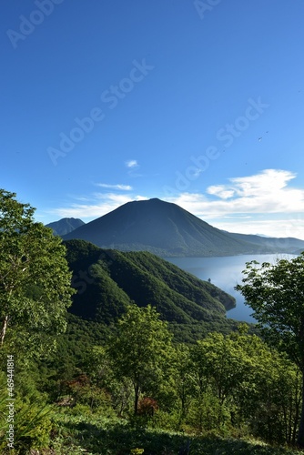 Mt. Nantai in Nikko  Tochigi  Japan