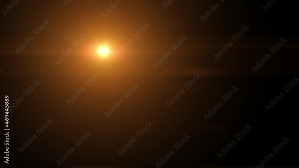 color overlay, reflections from the sun on the black background and reflections of lights