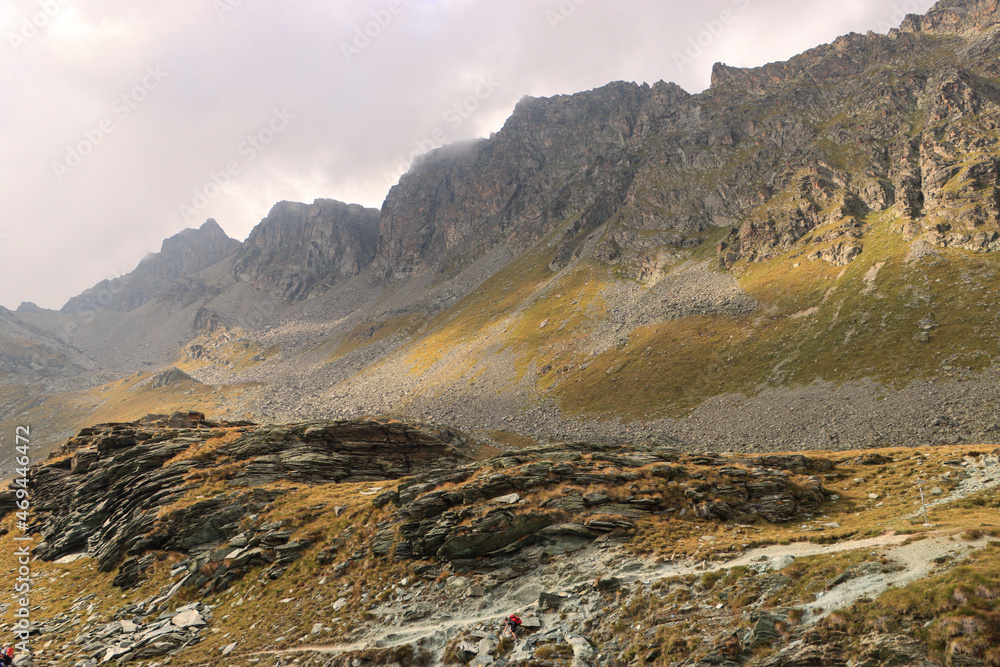 Cima di Fellaria (3080m) in den Bernina Alpen Cima di Fellaria (3080m) in den Bernina Alpen