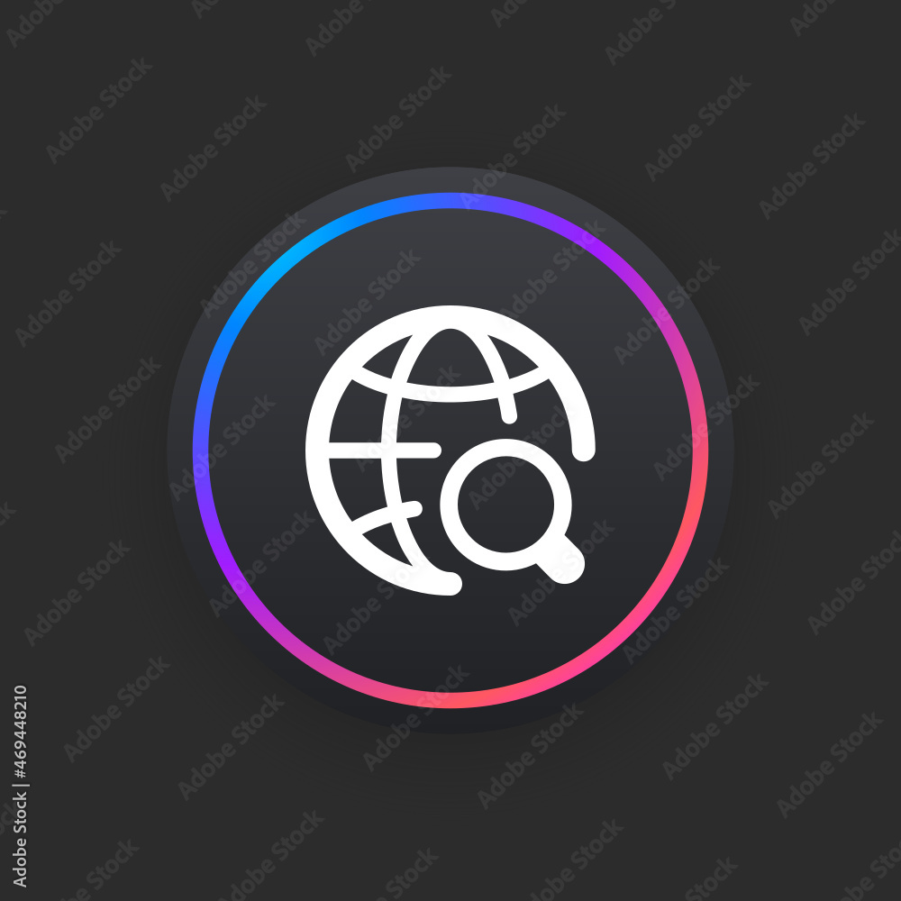 Search Location - UI Icon Search Location - UI Icon