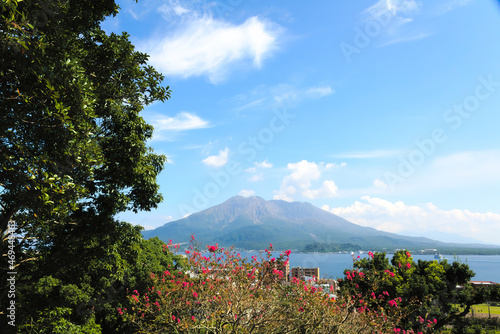 多賀山公園から桜島と錦江湾を望む
 photo