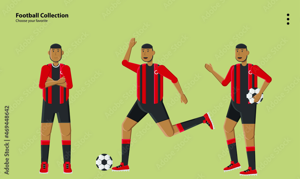 Fototapeta premium character modern cartoon flat icon uniform collection illustration group set background wallpaper cute man woman people answer doctor human icon set material occupation banner job worker female