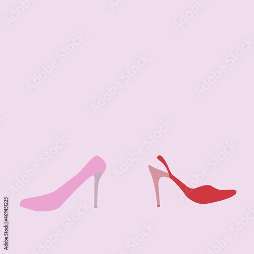 pink heels shoes