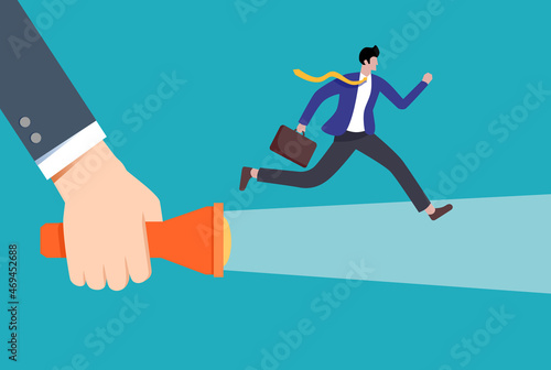 Obraz na plátně Guidance, direction, help, promotion, success, ways, methods, career, workplace,