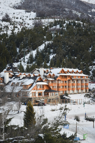 Snowy cabin in the mountain | Winter Travel Photography