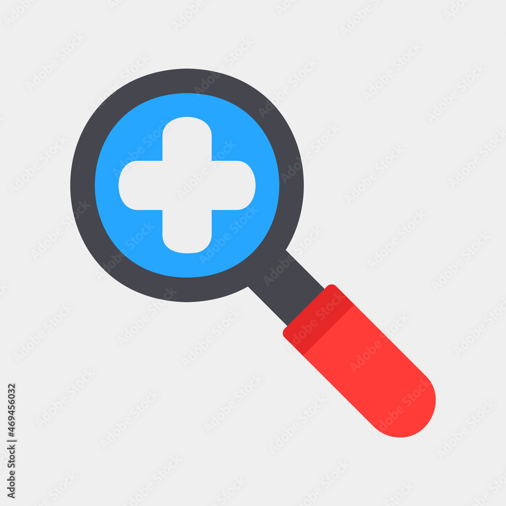 Zoom in cursor icon vector illustration in flat style, use for website mobile app presentation Zoom in cursor icon vector illustration in flat style, use for website mobile app presentation