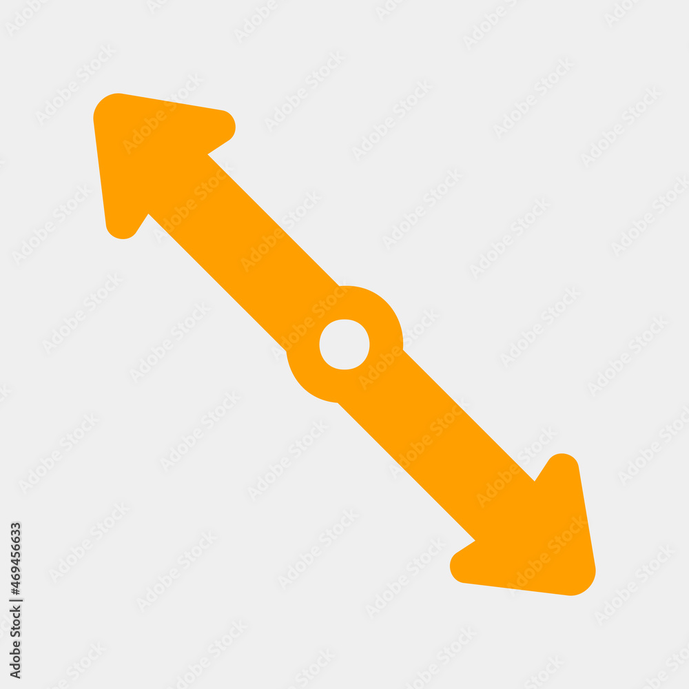 Cursor icon vector illustration in flat style, use for website mobile app presentation Cursor icon vector illustration in flat style, use for website mobile app presentation