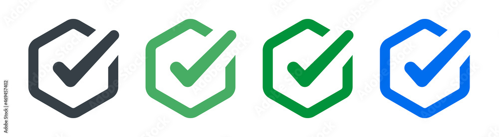 Tick vector icon. Check mark symbol Tick vector icon. Check mark symbol