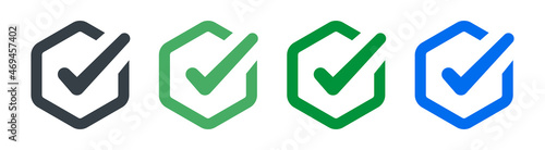 Tick vector icon. Check mark symbol