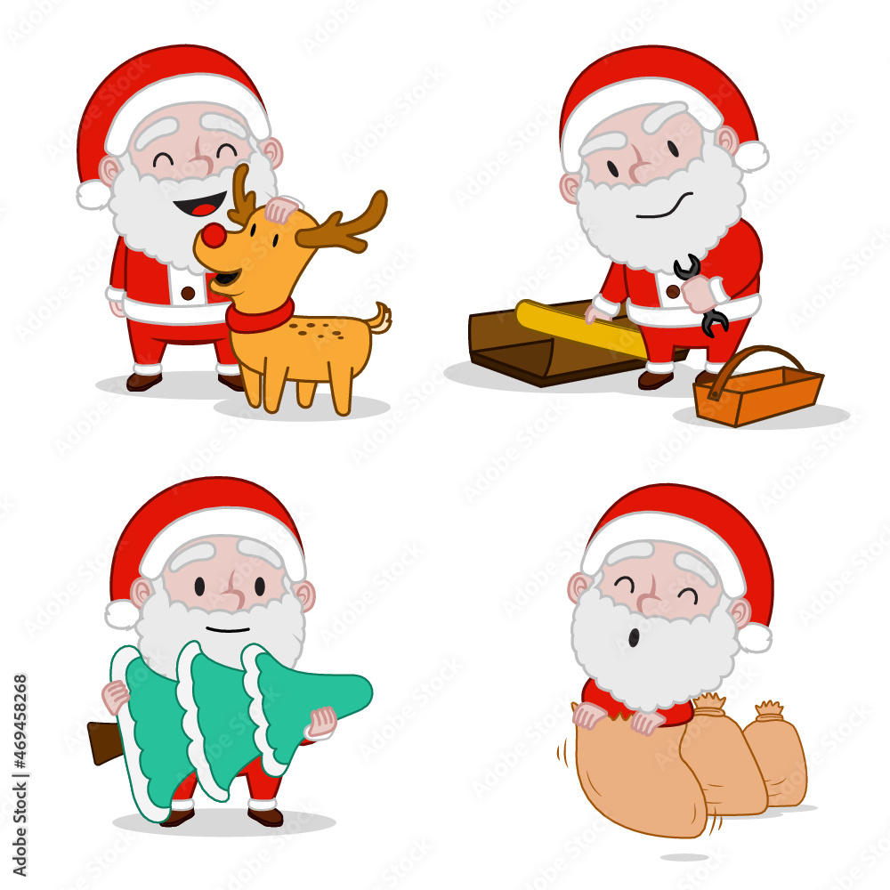 santa claus set santa claus set