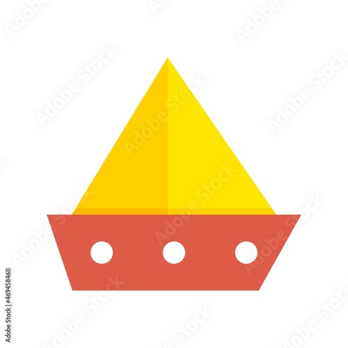 Ship Flat Vector Icon Design