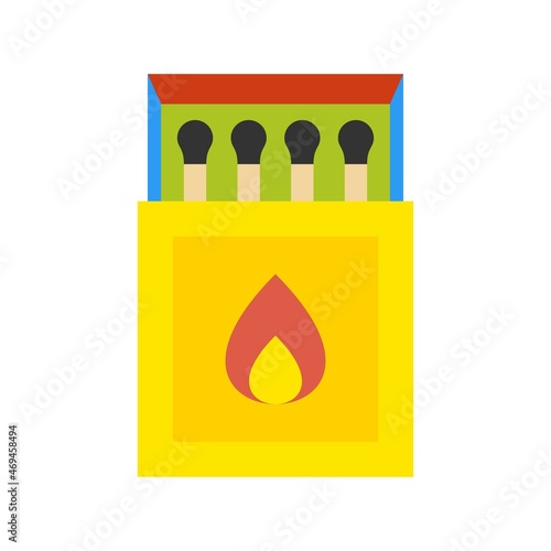 Match Flat Vector Icon Design