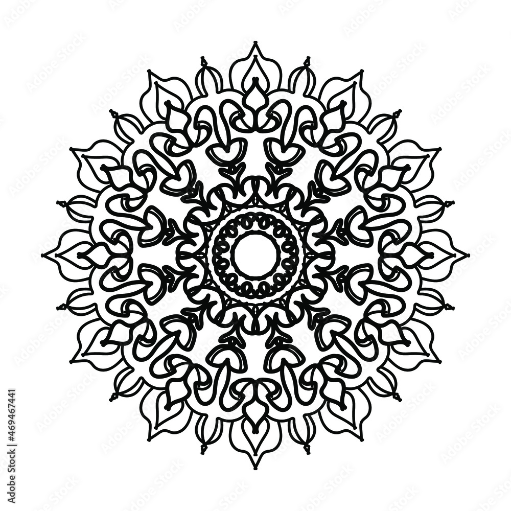Original Retro Indian Mandala Elements Original Retro Indian Mandala Elements