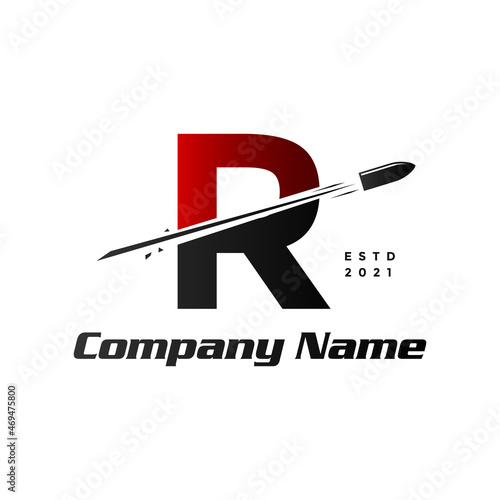 Initial R Bullet logo