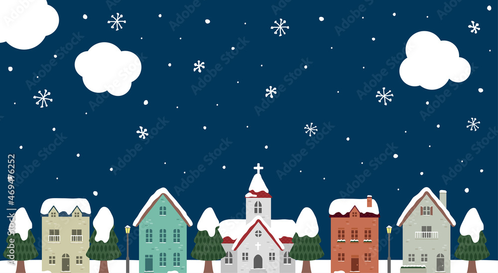 Happy holidays , Merry christmas vector banner  illustration