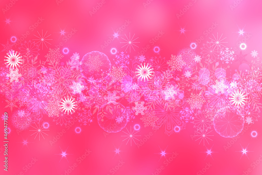 Christmas card template. Abstract festive red pink christmas background texture with bokeh lighted xmas stars, baubles and circles. Beautiful card design. Space. Christmas card template. Abstract festive red pink christmas background texture with bokeh lighted xmas stars, baubles and circles. Beautiful card design. Space.