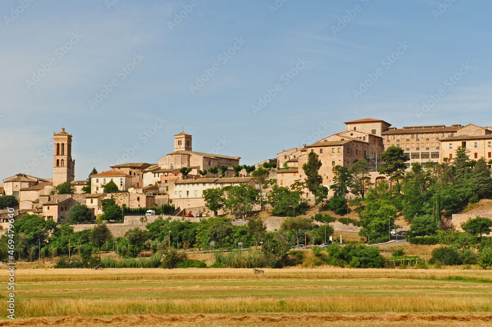 Spello, antico borgo dell'Umbria - panorama