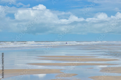 A beatiful view of the beach in Ilheus  Bahia  Brazil.