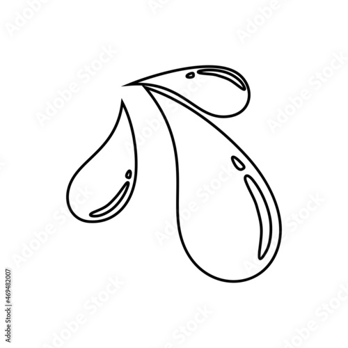 Water icon vector. liquid illustration sign. purify symbol. pure logo.