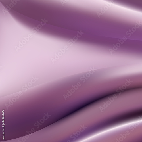 Beautiful purple silk. Draped textile background  illustration. eps 10