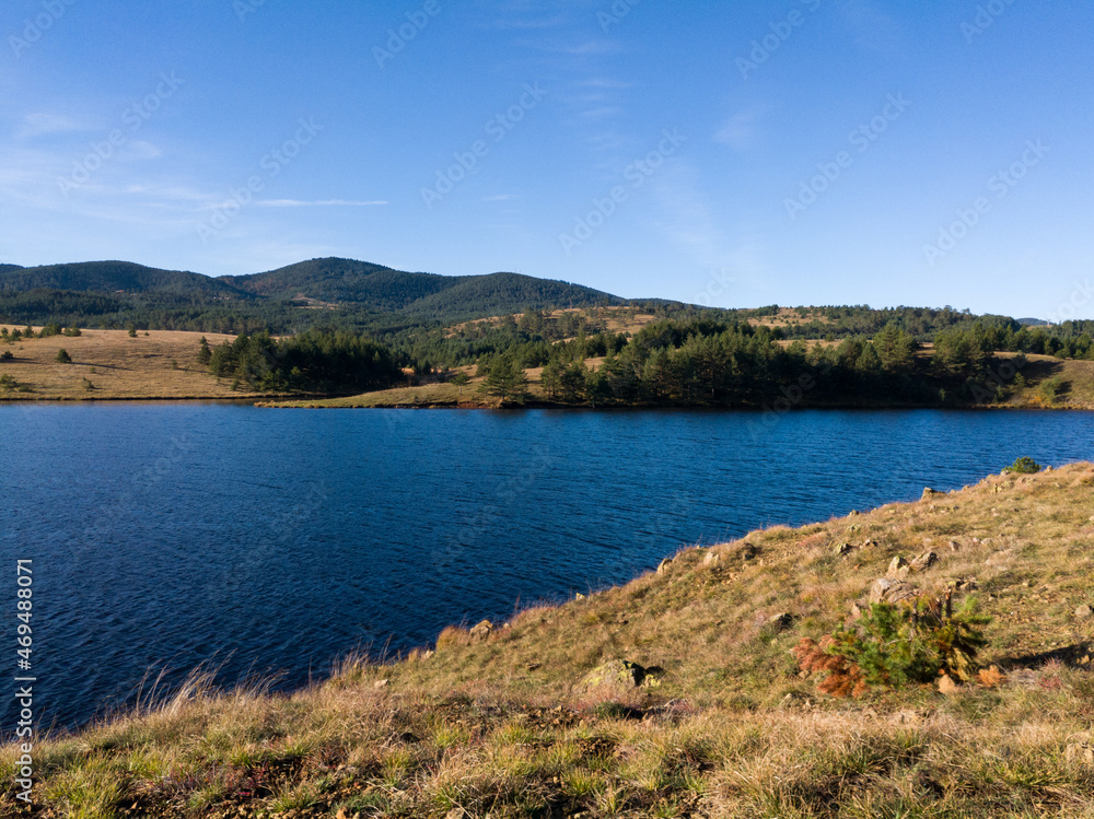 Mountain landscape, Ribničko lake on the mountain Zlatibor in Serbia