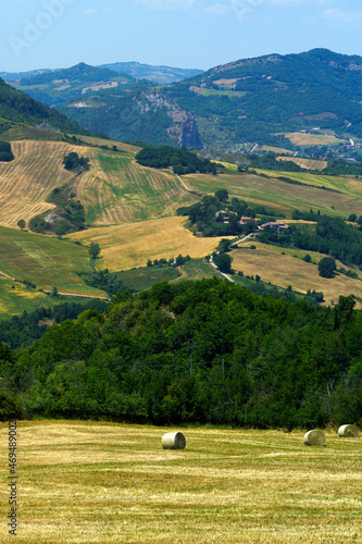 Rural landscape near Verucchio and San Marino, Emilia-Romagna photo