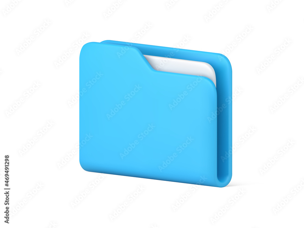 Mac Blue Folder Icon