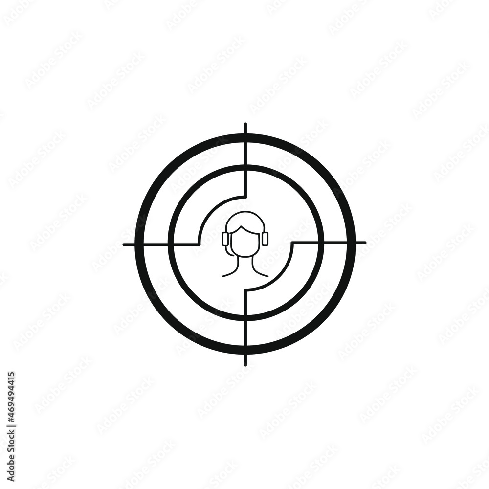 target icons symbol vector elements for infographic web target icons symbol vector elements for infographic web