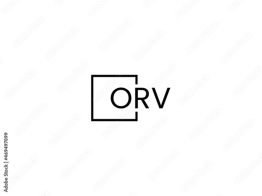 ORV letter initial logo design vector illustration ORV letter initial logo design vector illustration