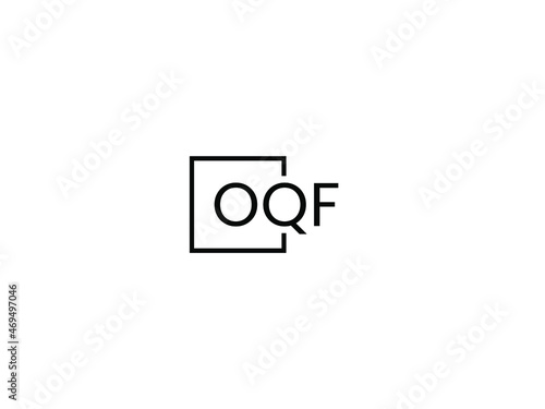 OQF letter initial logo design vector illustration © Rubel