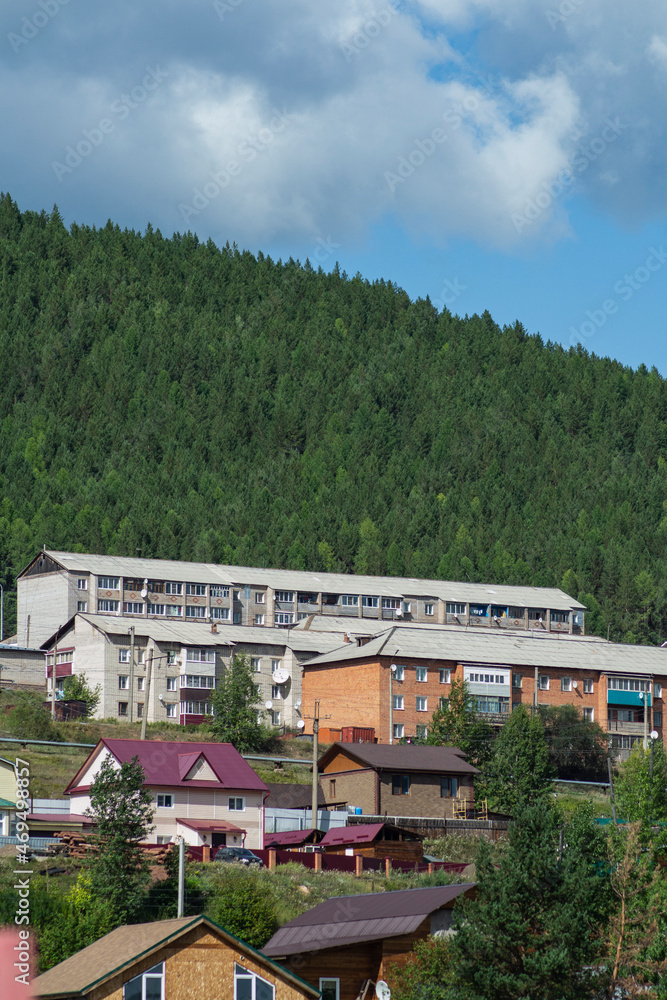 Fototapeta premium view of the city